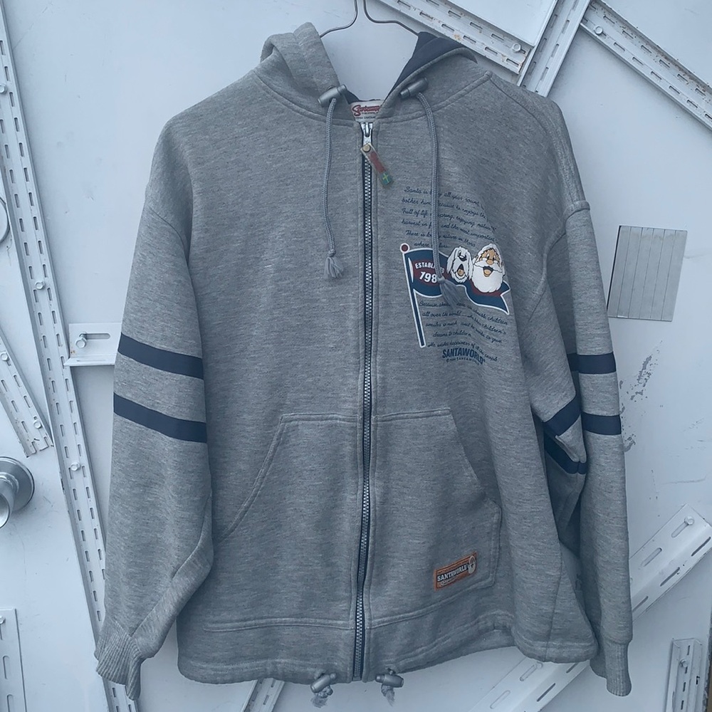 1984 Santaworld Vintage Zip Up Hoodie Jacket
